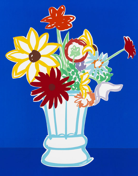 Tom Wesselmann - Country Bouquet with Blue - 