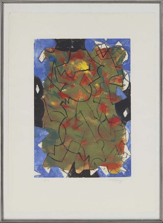 Mark Tobey - Glowing Fall - Frame image