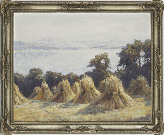 Otto Pippel - Sommer am Ammersee - Frame image