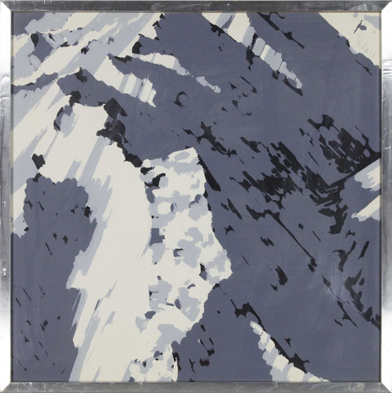 Gerhard Richter - Schweizer Alpen I - Frame image