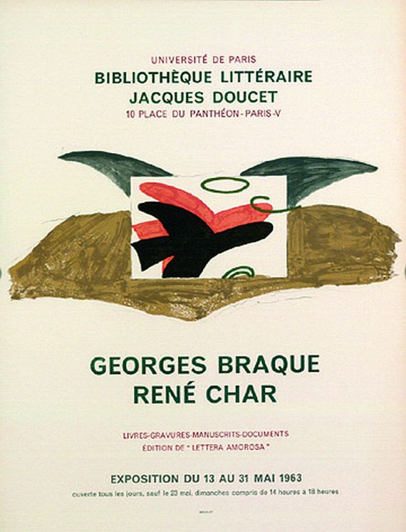 Georges Braque - Georges Braque - René Char