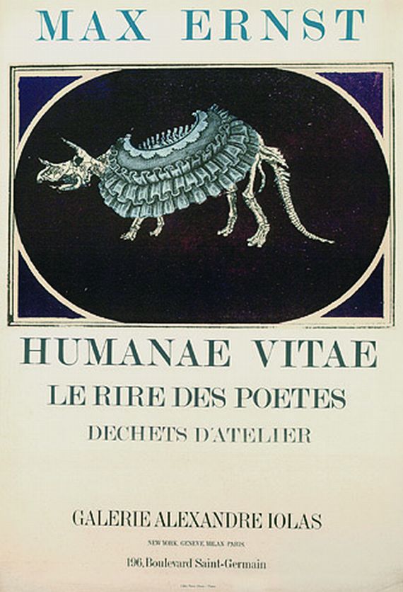 Max Ernst - Affiche pour Humanae Vitae