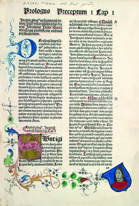Johannes Nider - Praeceptorium divinae legis. 1481.