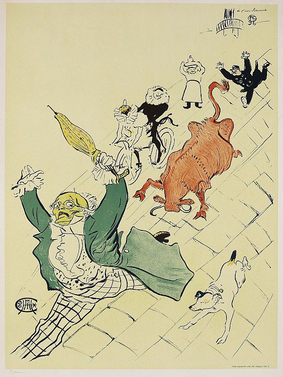 Henri de Toulouse-Lautrec - after - La Vache Enragée