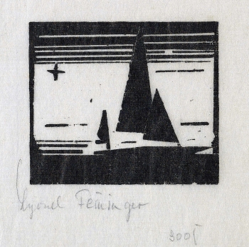 Lyonel Feininger - Ketsch mit Stern
