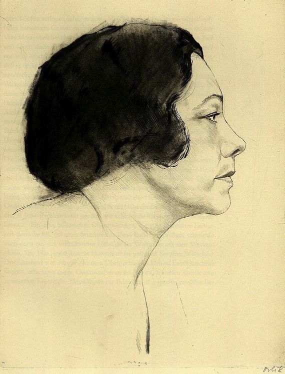 Tilla Durieux - Spielen und Träumen. 1922.