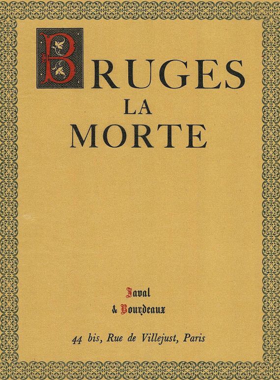 Georges Rodenbach - Bruges la Morte (95)