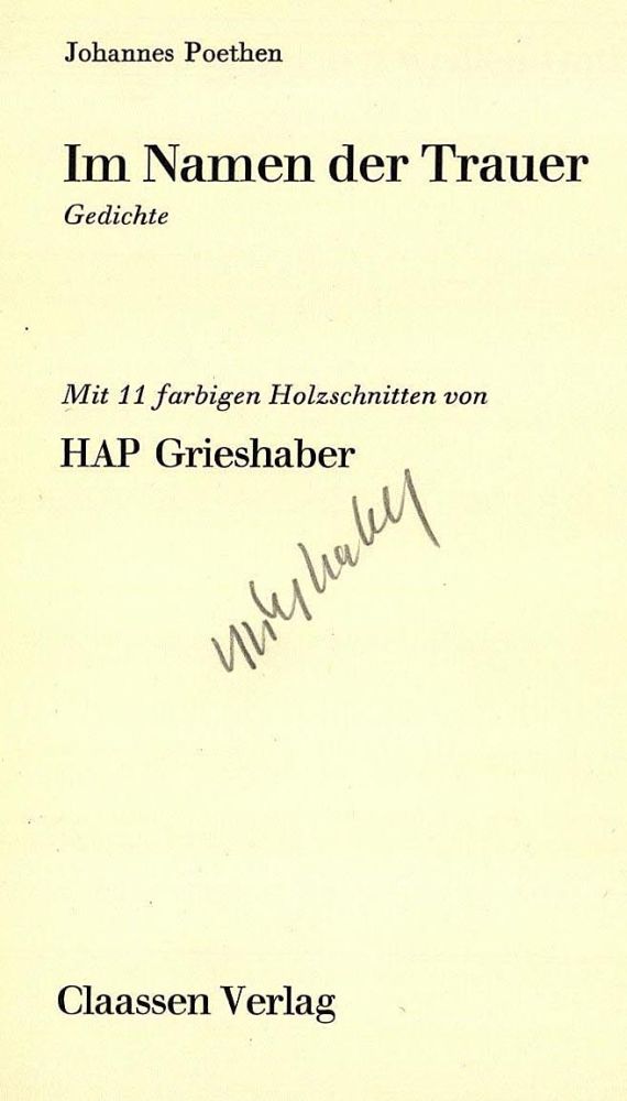 HAP Grieshaber - 24 Tle. - 1964-86