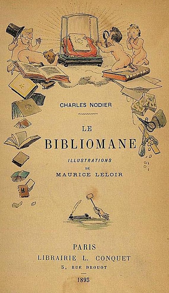 Charles Nodier - Le Bibliomane