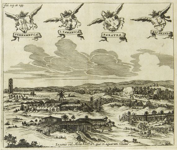 C. Barlaeus - Brasilianische Geschichte. 1659.