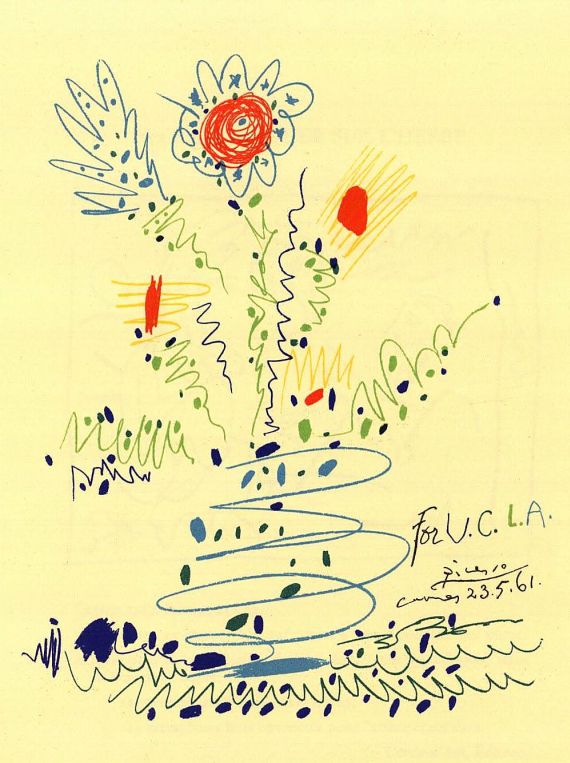 Fernand Mourlot - Picasso, 4 Bde. - 1949-64