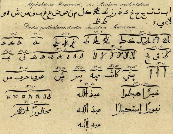 Francisci Dombay - Grammatica linguae Mauro-Arabicae. 1800.