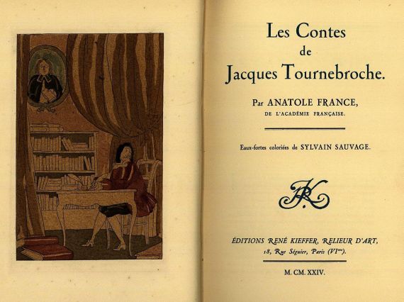 Anatole France - Contes de Jacques Tournebroche