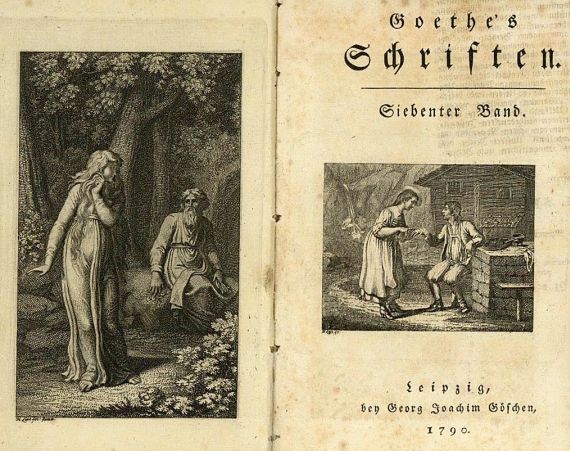 Johann Wolfgang von Goethe - Schriften. Bd. VII (Faustfragment).