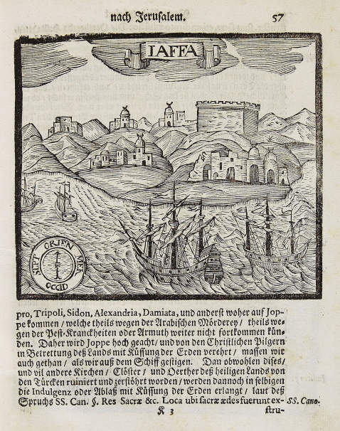 Eggs, I. - Neue Jerosolymitanische Pilger-Fahrt. 1699.