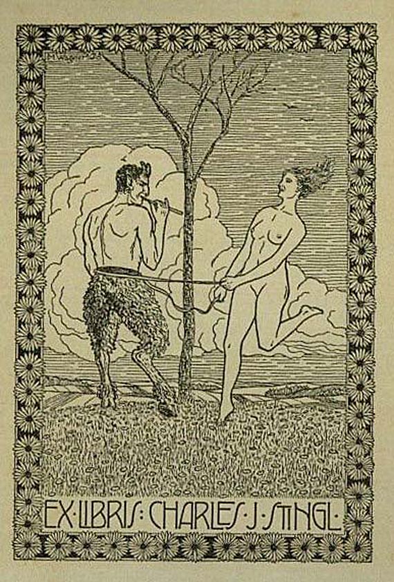 Exlibris - Sammlung Exlibris. 1920