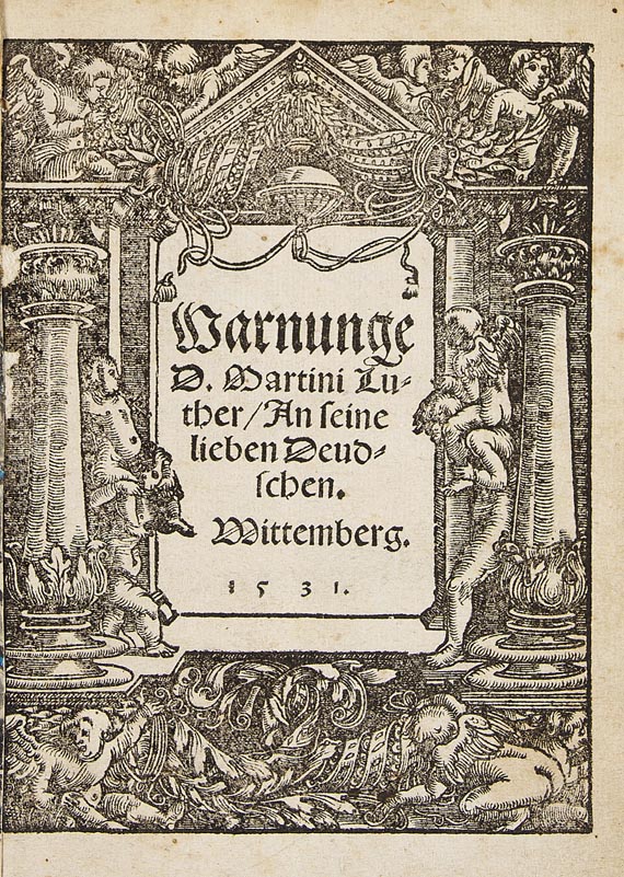 Martin Luther - Warnunge. 1531