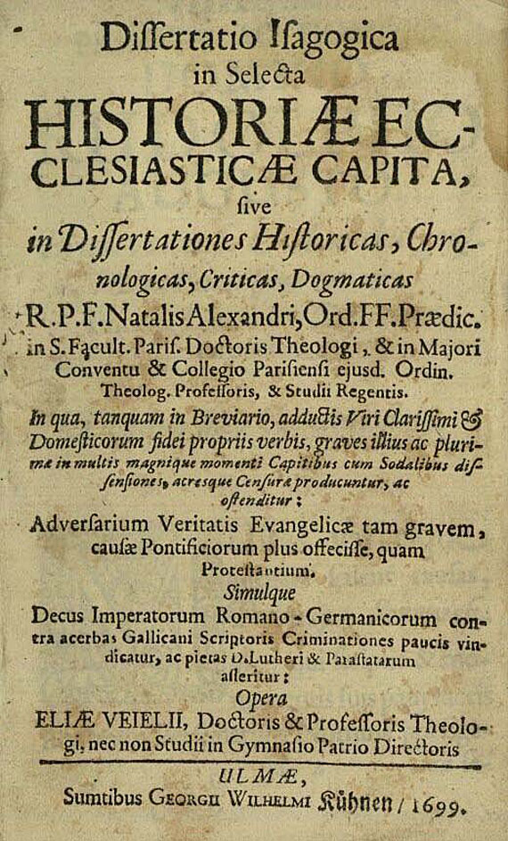 Elias Veiel - Dissertatio Isagogica. 1699 (75)