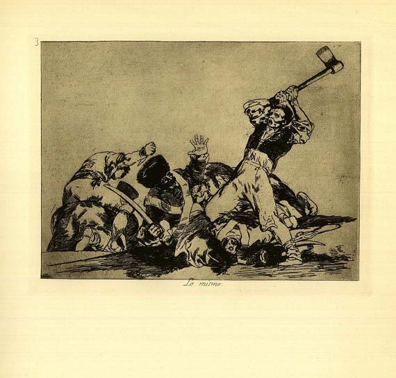 Francisco de Goya - Los Desastres, 1921.