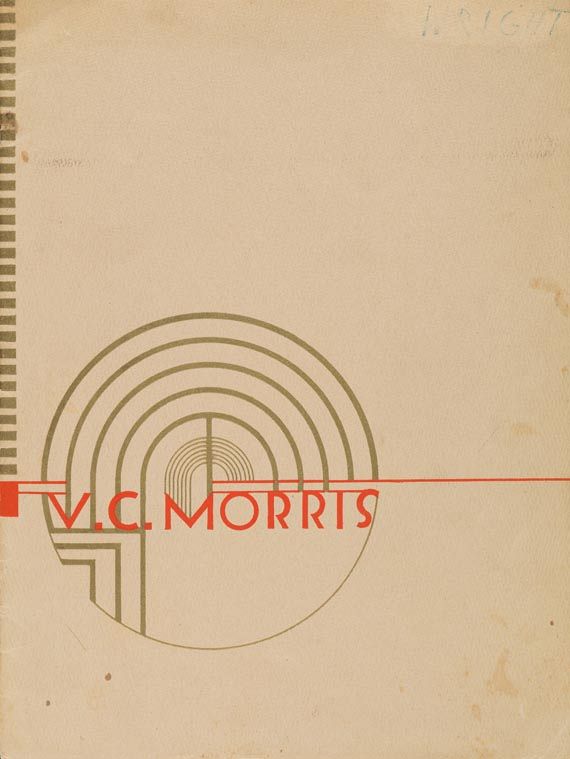 Frank Lloyd Wright - V. C. Morris. 1950