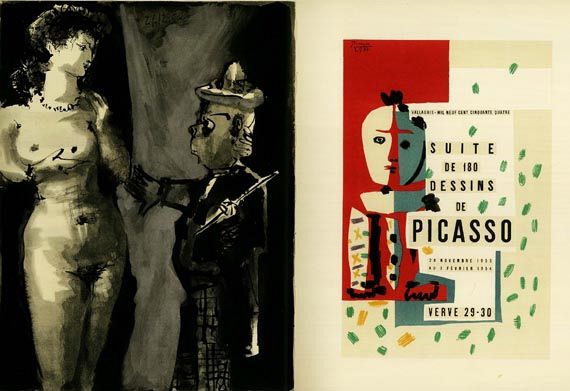 Pablo Picasso - Verve No. 29/30. 1954 (Rücken fehlt.)