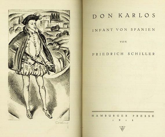   - Schiller, Friedrich von, Don Karlos.
