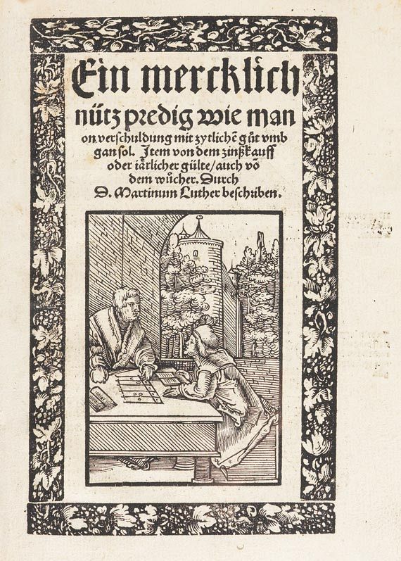 Martin Luther - Ein mecklich nütz predig. 1520 - 