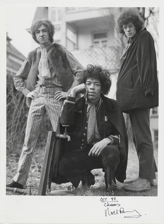 Günter Zint - 1 Fotografie, Jimi Hendrix. 1967