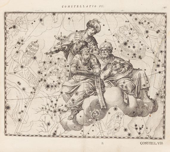 Julius Schiller - Coelum stellatum, 1627 - 