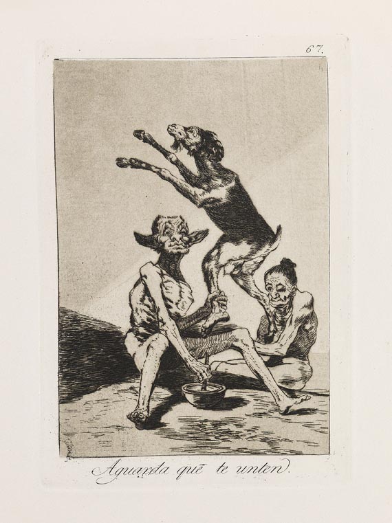 Francisco de Goya - 80 Blätter: Los Caprichos - 