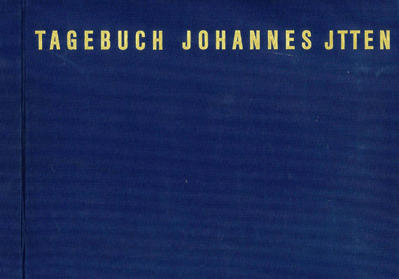 Johannes Itten - Tagebuch (1962)