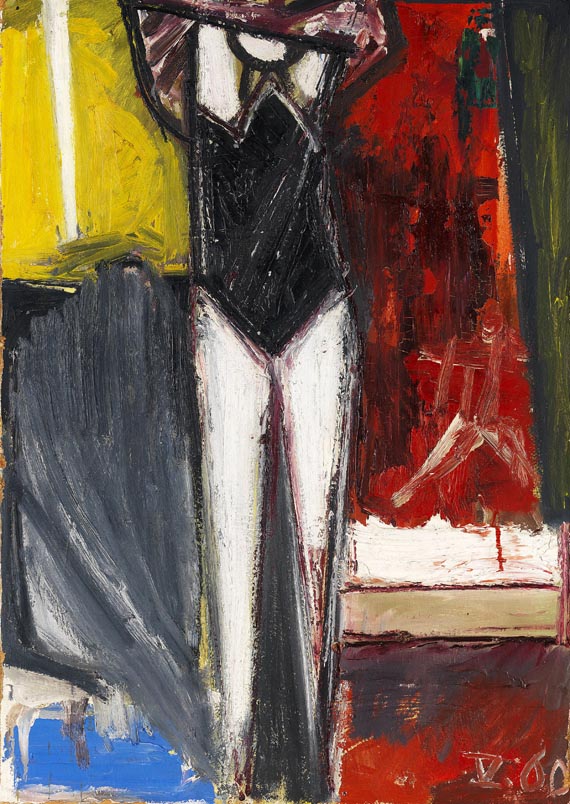 Gerhard Richter - Sich Ankleidende