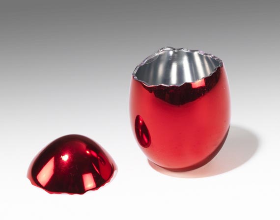 Jeff Koons - Cracked Egg Red