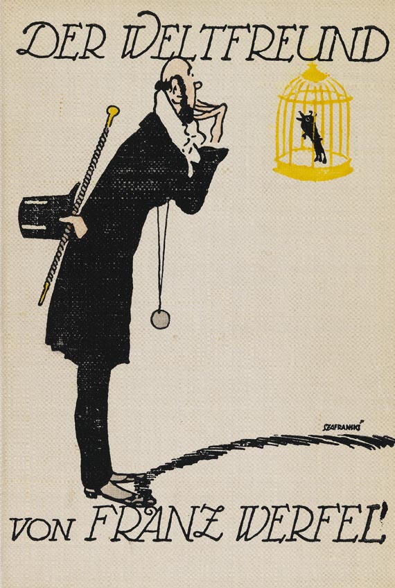 Franz Werfel - Der Weltfreund. 1911 - Cover