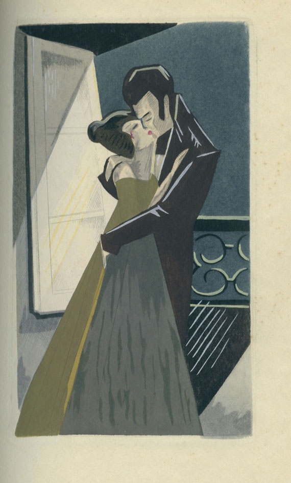 Roger Pillet - Les oraisons amoureuses. Illustr. von Y. B. Dyl. 1926.