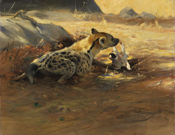 Friedrich Wilhelm Kuhnert - Hyäne