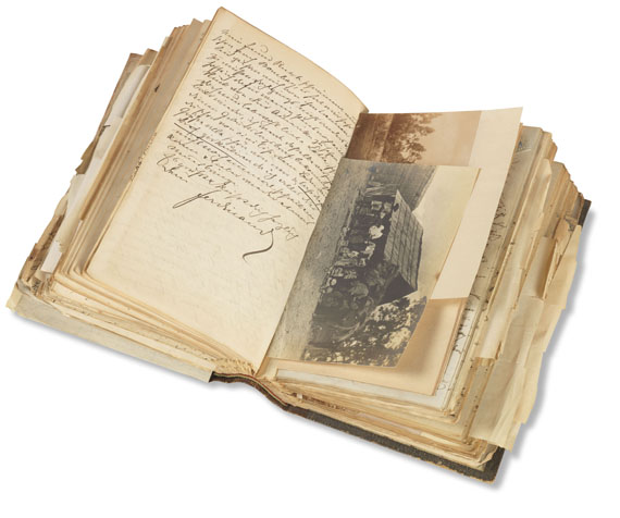  Manuskripte - Reise-Briefe. Amerika 1885-86.
