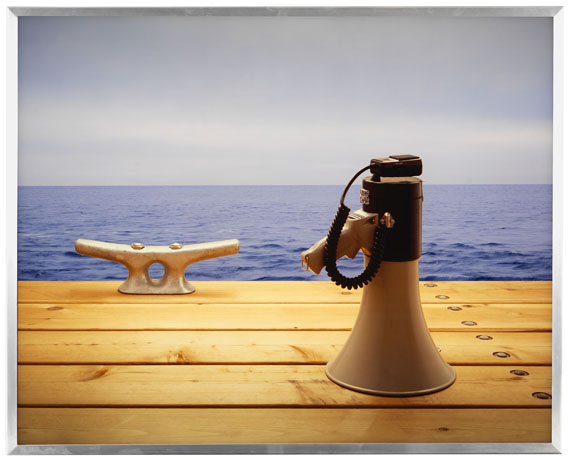 Rodney Graham - Nautical Scene with Loudhailer