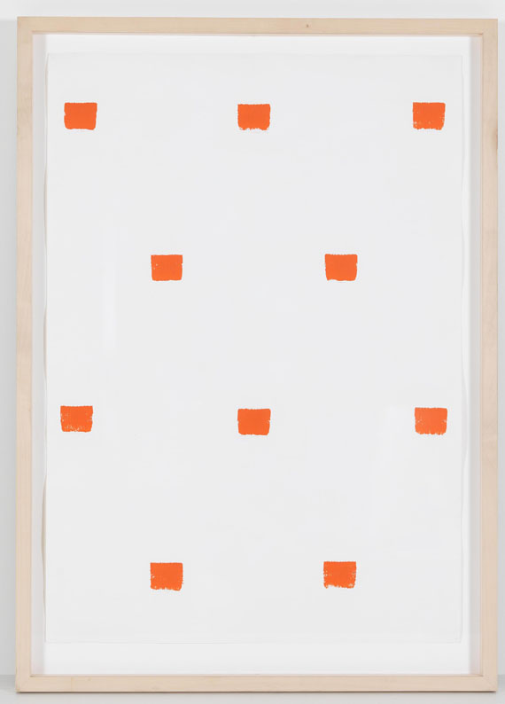 Niele Toroni - Impronte di penello n° 50 a intervalli di 30 cm - Frame image