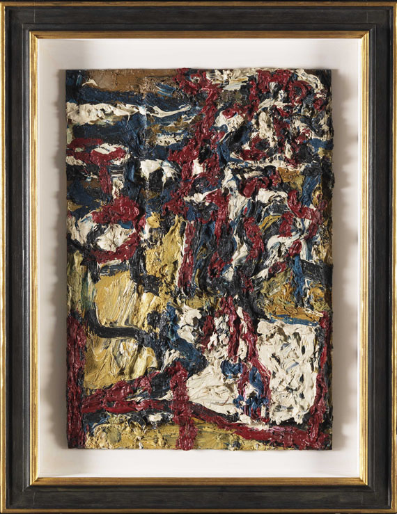 Frank Auerbach - J.Y.M. in the Studio II - Frame image