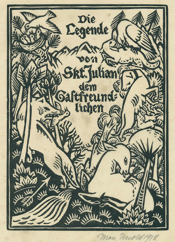 Gustave Flaubert - Die Legende von Skt. Julian dem Gastfreundlichen. 1918