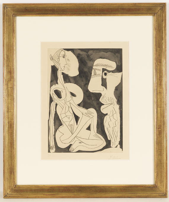 Pablo Picasso - Le Modèle - Frame image