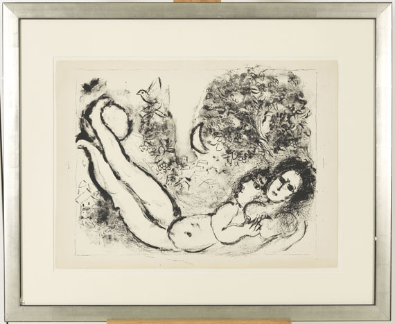 Marc Chagall - Die Nackten von Vence - Frame image