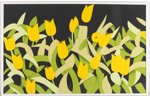 Alex Katz - Yellow Tulips - Frame image