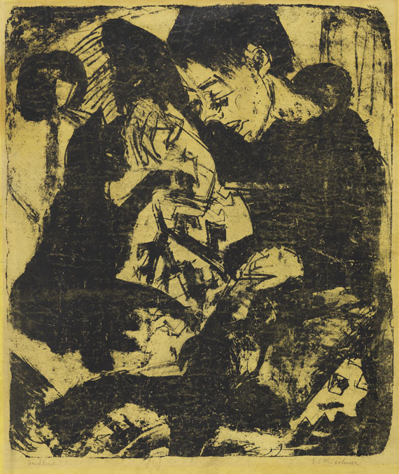 Ernst Ludwig Kirchner - Knabe mit Katze