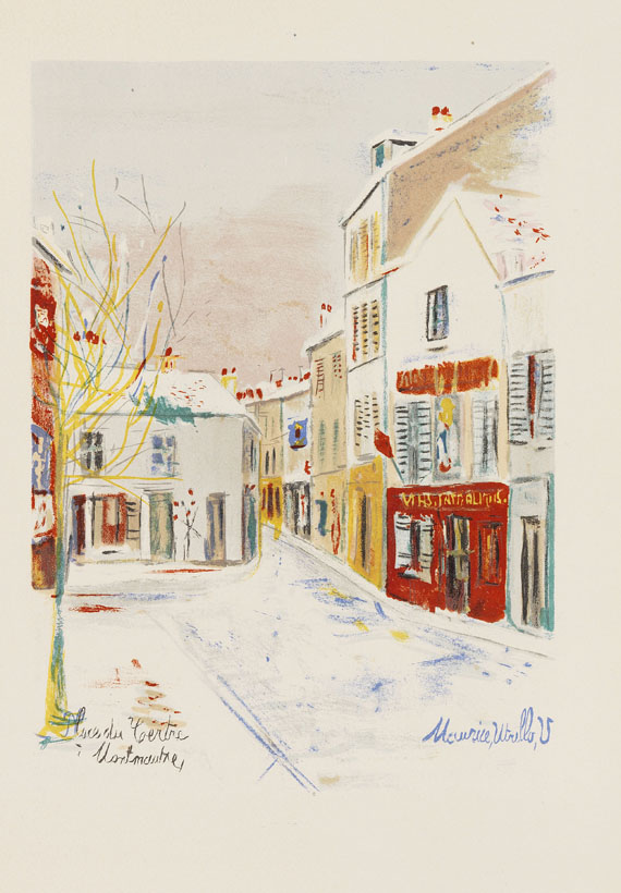 Maurice Utrillo - Carco, Montmartre vécu par Utrillo.