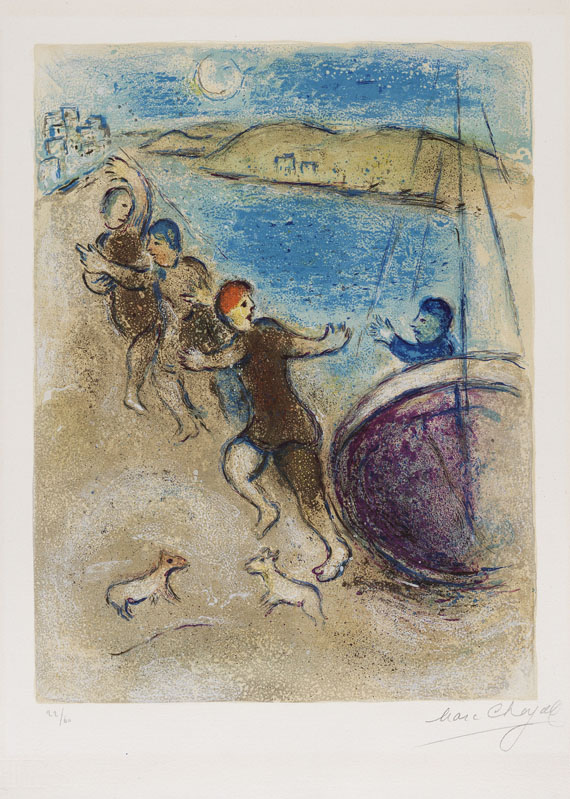 Marc Chagall - Die Jünglinge von Methymna