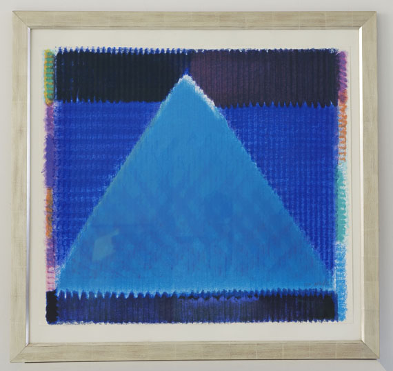 Heinz Mack - Blaue Pyramide - Frame image