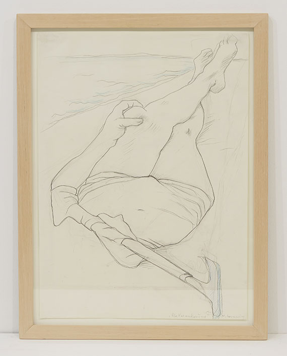 Maria Lassnig - Die Verankerung - Frame image