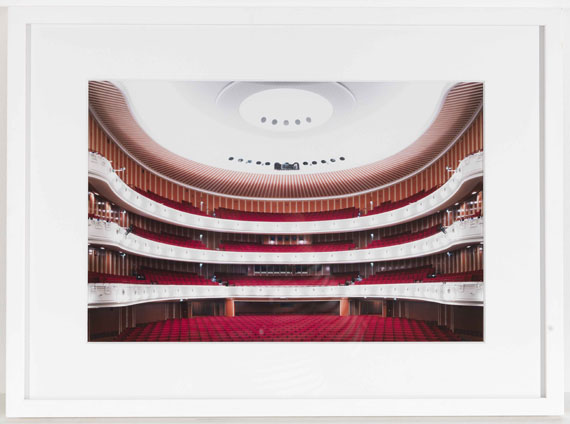 Candida Höfer - Deutsche Oper am Rhein Düsseldorf - Frame image